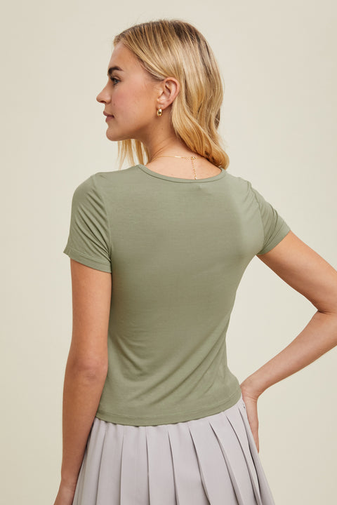 Basic Knit Tee