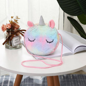 KiddieKickz - Children Cartoon Cute Unicorn Shoulder Bags: Colorful