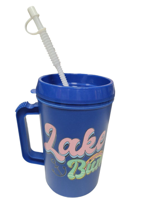"Lake Bum" HIP SIPS Mega Mug 34oz