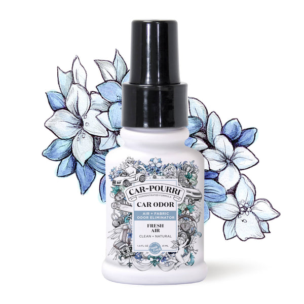 Car~Pourri Air + Fabric Spritz My Ride 1.4oz 2 pack Gift Set