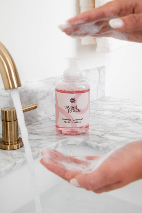 Bridgewater Candle Company - Sweet Grace Foaming Hand Soap | Housewarming Gift