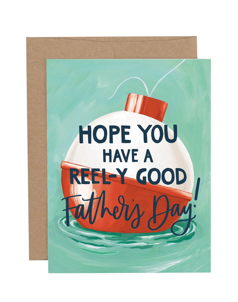 Bobber Father's Day Greeting Card