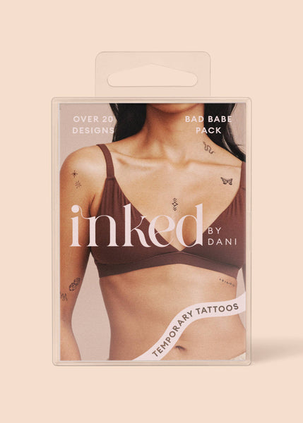 Bad Babe Temporary Tattoo Pack