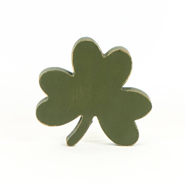 Adams & Co. - 20120 - 5x5x1 wood cutout (SHAMROCK) St Patrick's Day Decor