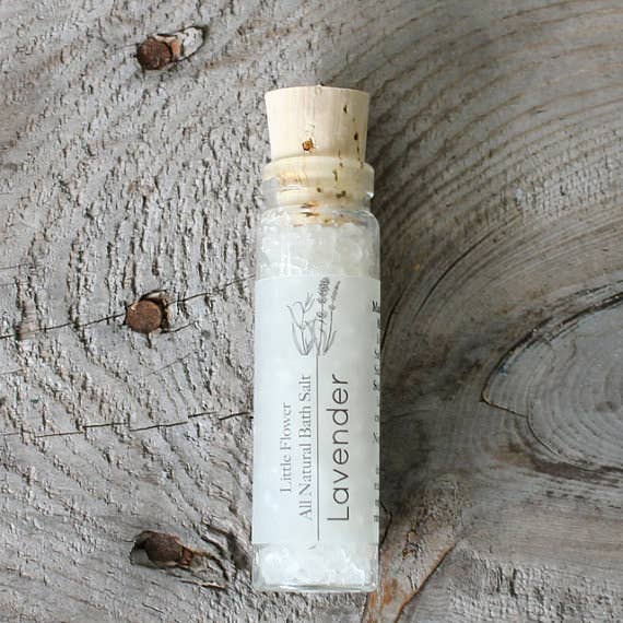 Mini Spa Gift Set with Bath Salt Vial