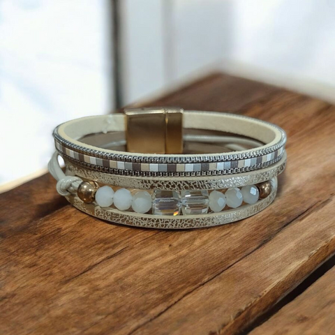 Multi-Strand Magnetic Clasp Bracelets