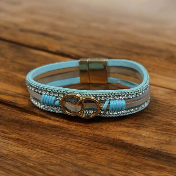 Multi-Strand Magnetic Clasp Bracelets