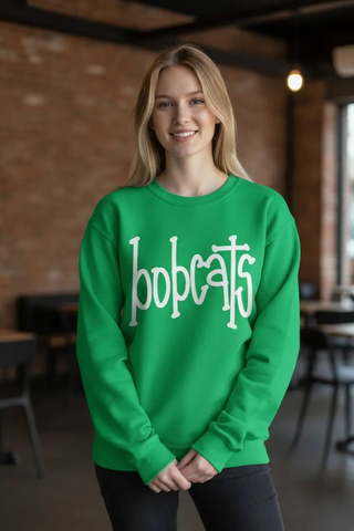 Green Bobcats Sweatshirt 