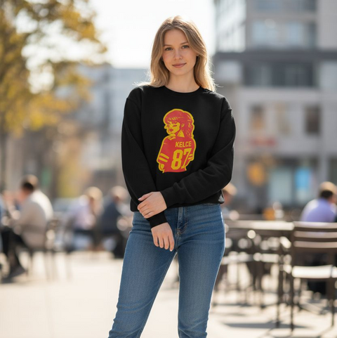 Black Crewneck Taylor Sweatshirt - Adult & Youth