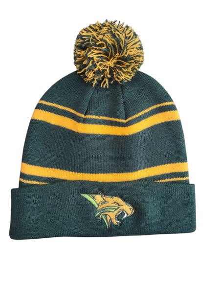 Bobcats Green & Gold Beanie