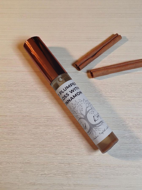 Lip Plumper Gloss with Cinnamom