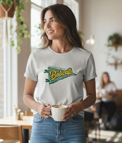 Bobcats Pennant Tee