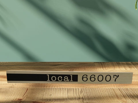 66007 Zip Code Skinny Sign