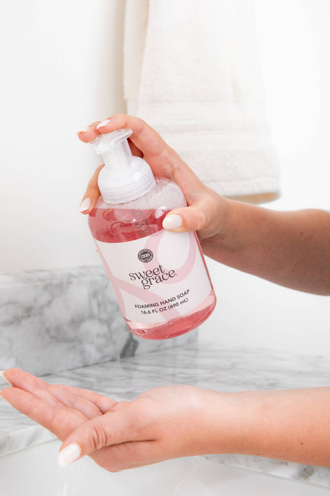 Bridgewater Candle Company - Sweet Grace Foaming Hand Soap | Housewarming Gift