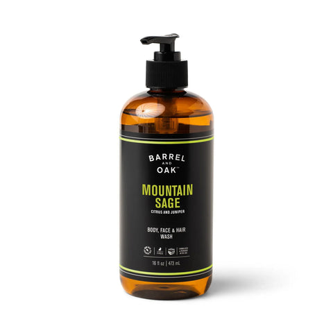 16 oz Body Wash - EO Fragrance Mountain Sage