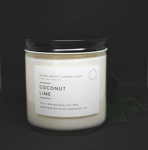 Coconut Lime Soy Wax Candle