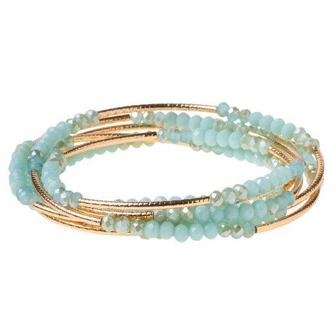 Scout Curated Wears - Scout Wrap : turquoise combo/gold
