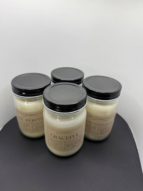 Casey Candle Company - 10oz Single Wick- 100% Soy Wax