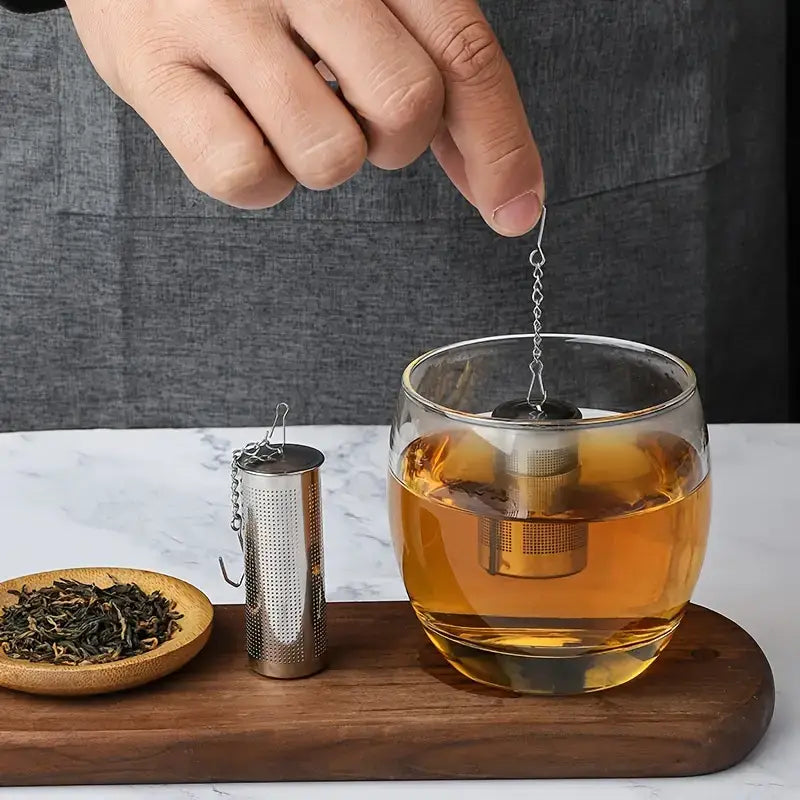 Stainless Steel Tea Infuser with Fine Mesh for Loose Leaf