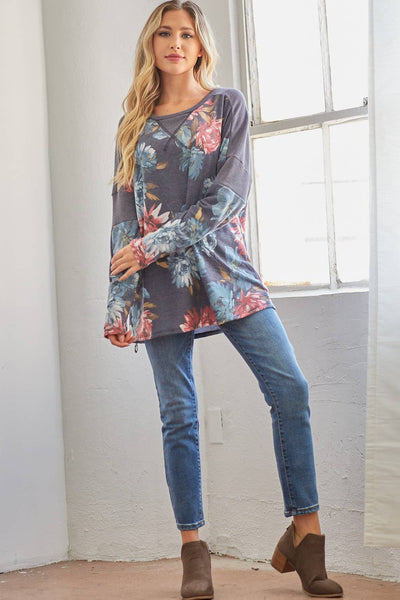 Falling for Floral Pullover