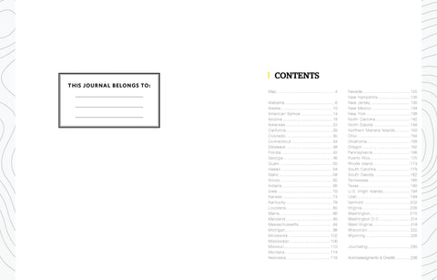 50 States 5000 Ideas Journal