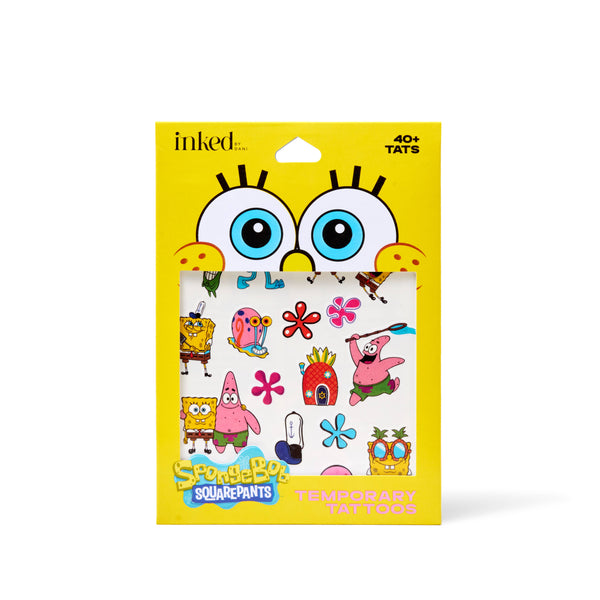Spongebob: Best Day Ever Temporary Tattoos
