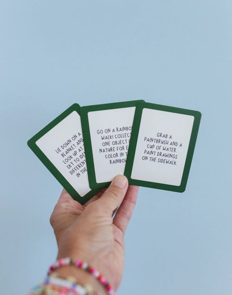 Outdoor Busy Ideas - Deck of Cards + Storage Tin