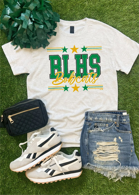 Bobcats Spirit Stars Tee