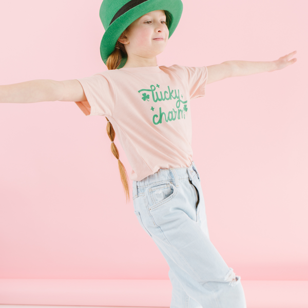 Lucky Charm St. Patricks Day Toddler and Youth Shirt