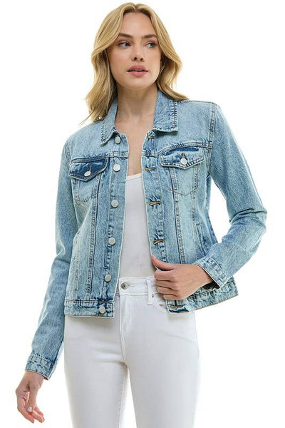 Ladies Cotton Denim Jacket