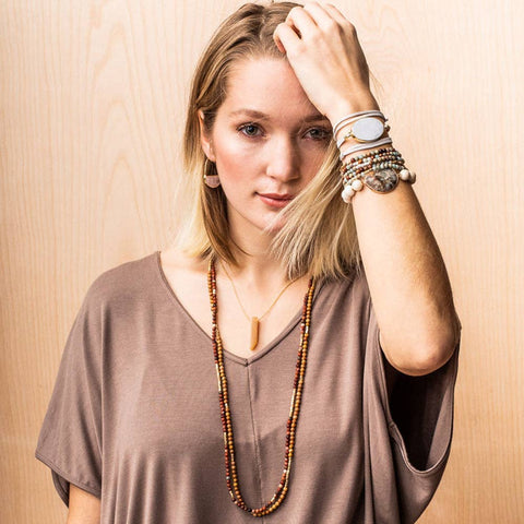 Scout Curated Wears - Stone Wrap: Howlite - Stone of Harmony
