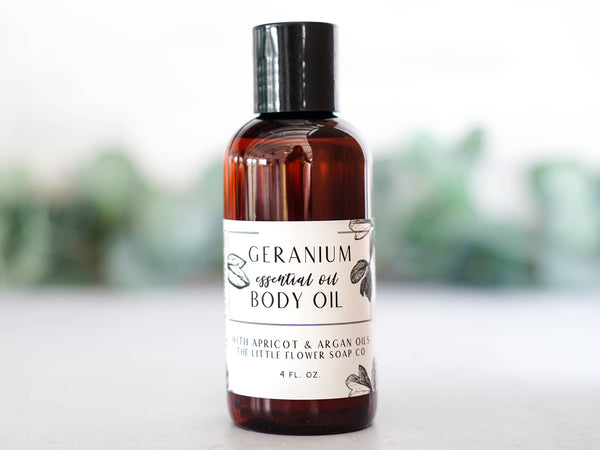 Geranium Moisturizing Body Oil