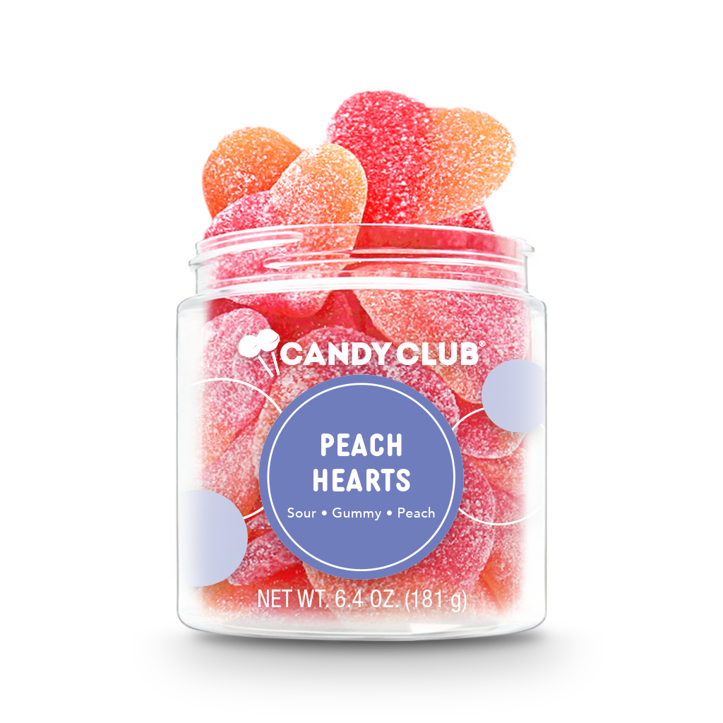 Candy Club - Peach Hearts
