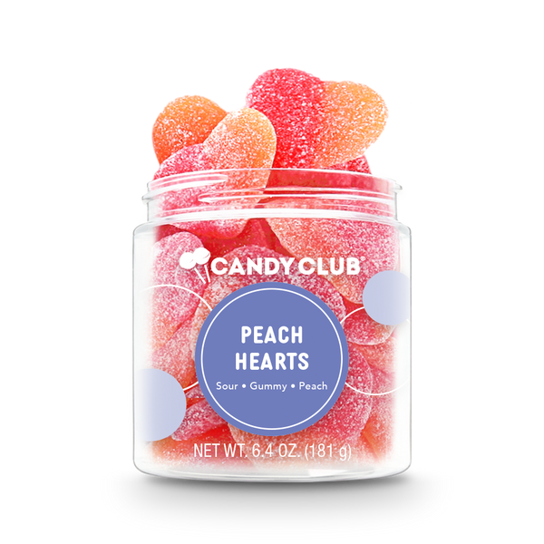 Candy Club - Peach Heart Gummies