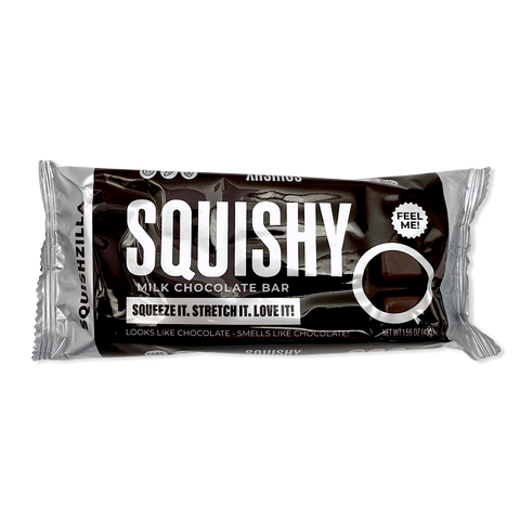 Novelty Brands - Fun Doh Slow Rise Scented Squishy Chocolate Bar - 12/Display