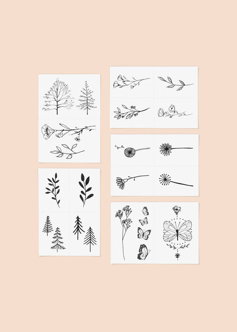 Wild Thing Temporary Tattoo Pack