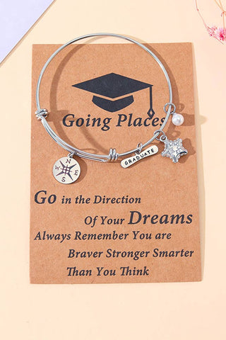 Graduation Card Bracelet for Graduation Gifts