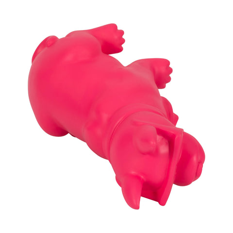 Decorative Figurine - Pink Resin Sunglasses Bulldog, 10 in.