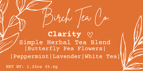 Clarity - Lavender Loose Leaf Tea Blend