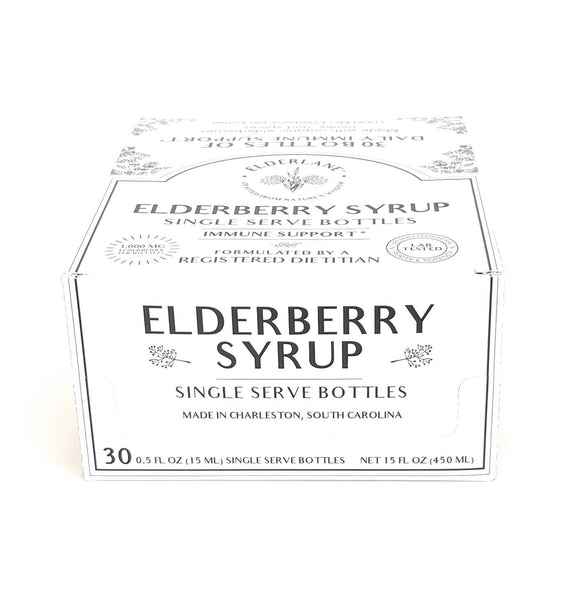 Elderlane™ - Elderberry Single Serve Bottles