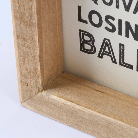 Spilling Inset Box Sign