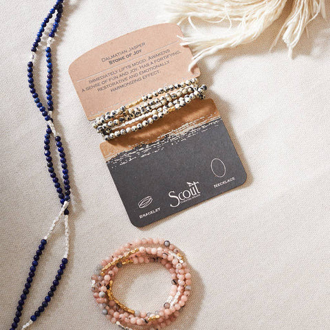 Scout Curated Wears - Stone Wrap: Dalmatian Jasper - Stone of Joy