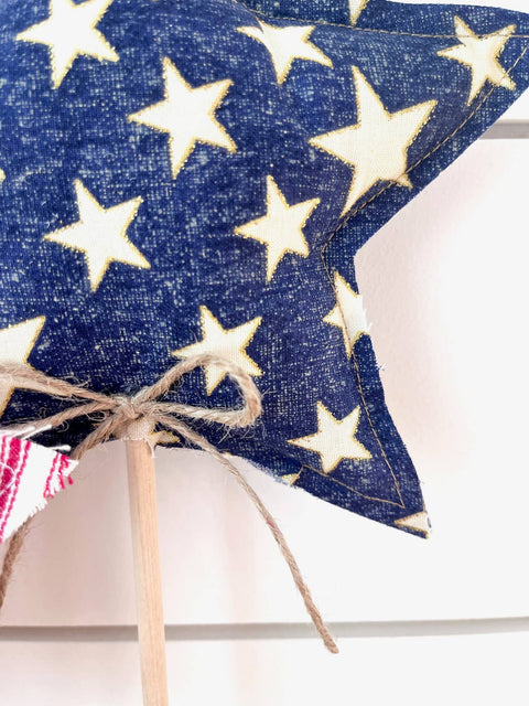 Rustic 4th of July Star Set - Vintage Star