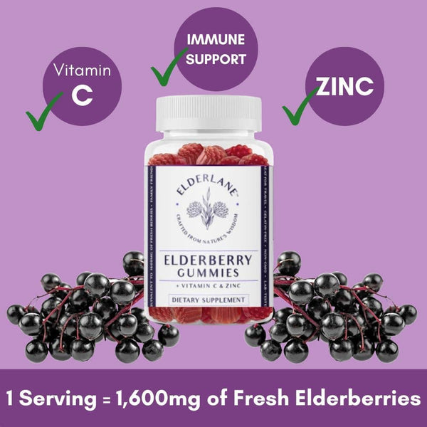 Elderlane™ - Elderberry Gummies