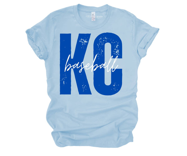 Country Charm-  KC Baseball - Bella tee