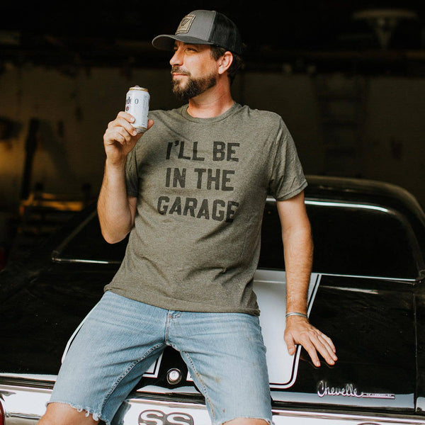 I'll be In the Garage Men's Shirt