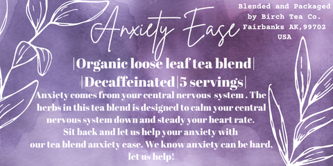 Anxiety Ease - Chamomile Loose Leaf Tea Blend