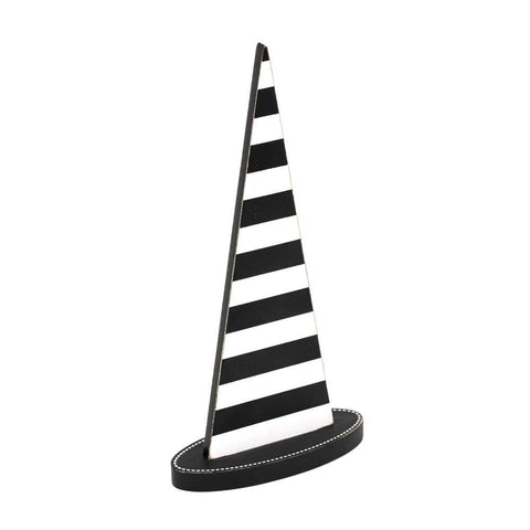6x12 wood witch hat (STRIPES)  FALL HALLOWEEN DECOR