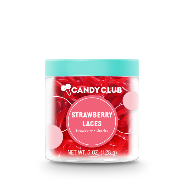 Candy Club - Licorice Strawberry Laces