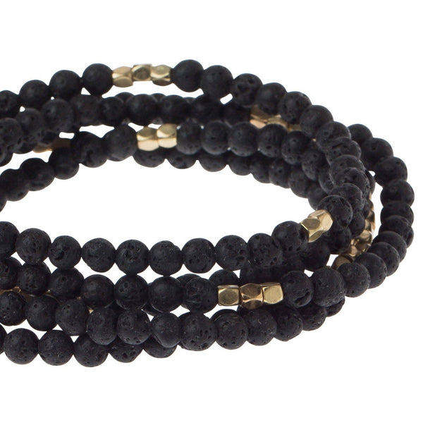 Scout Curated Wears - Stone Wrap: Lava Stone - Stone of Strength